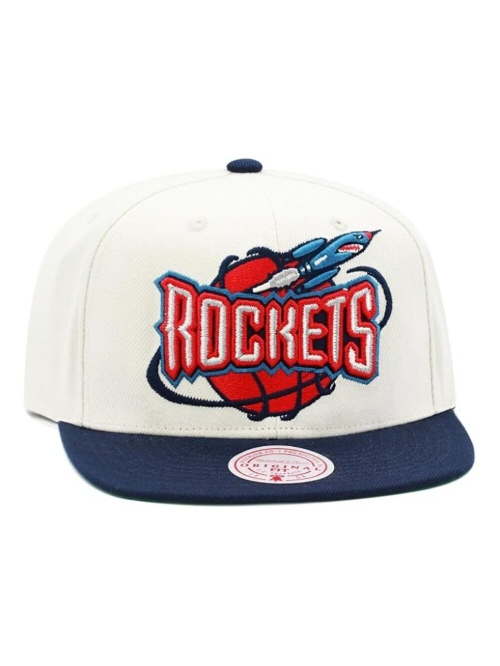 Mitchell & Ness Houston Rockets Hardwood Classics NBA Natural XL Snapback Hat